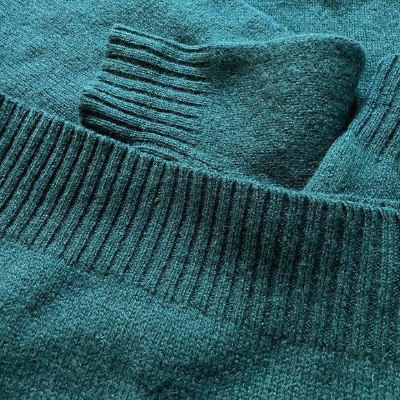 NWOT Bowen & Wright 100% Wool Men's Green Sweater XL - Picture 8 of 8